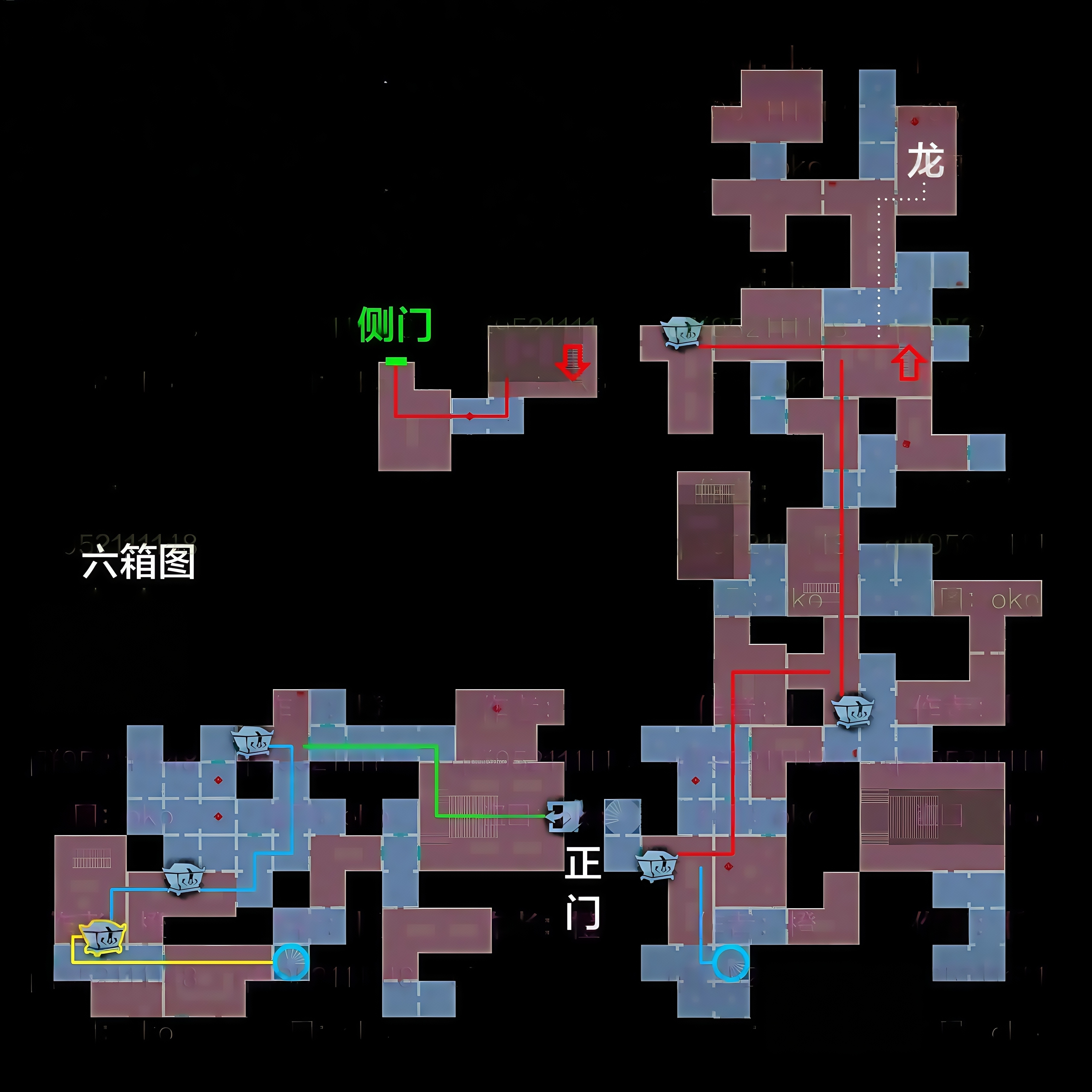 超自然行动组精绝古城极限L型全地图小抄2