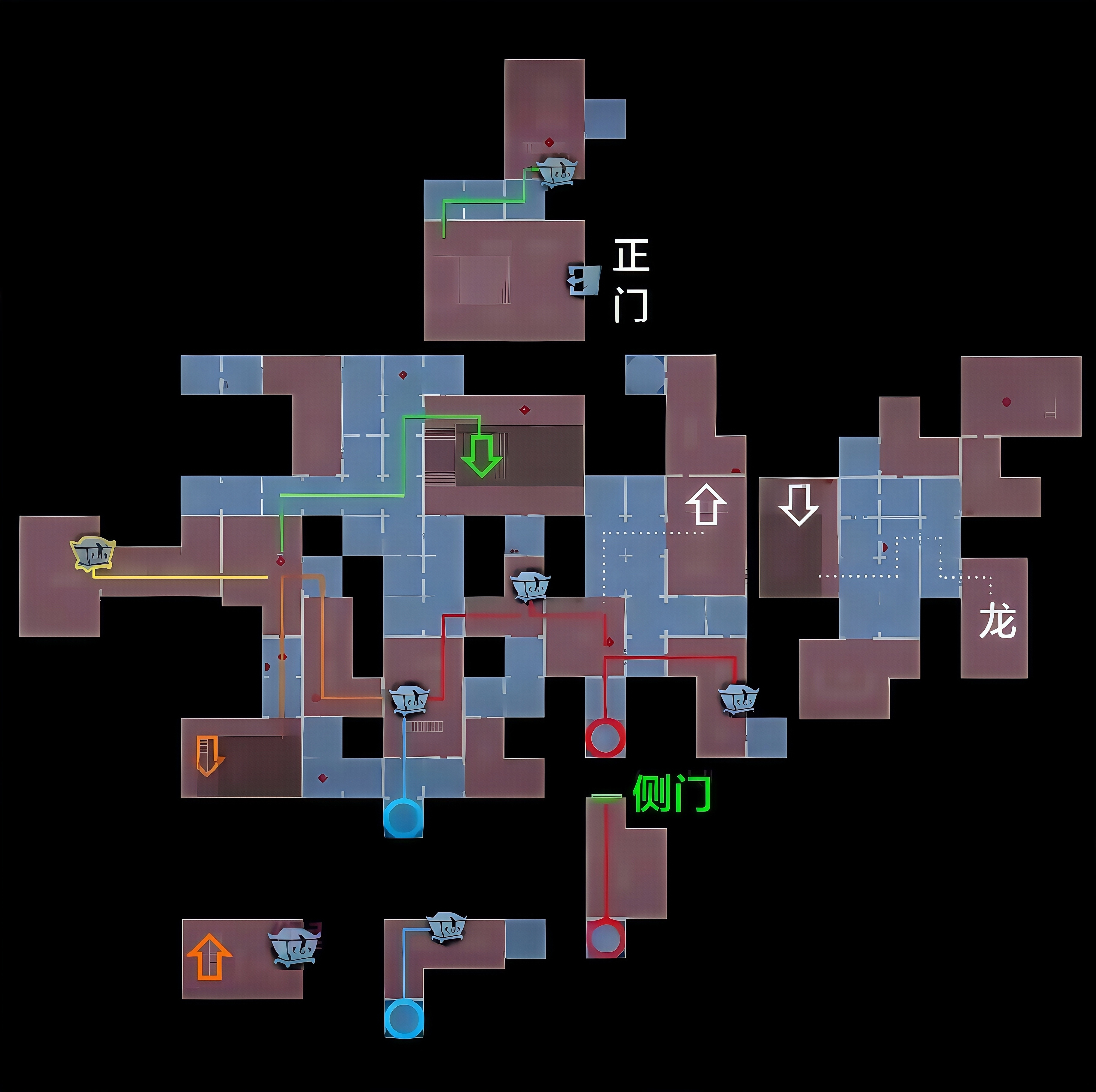 超自然行动组精绝古城极限L型全地图小抄5