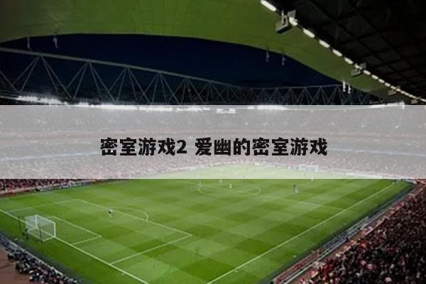 密室游戏2 爱幽的密室游戏