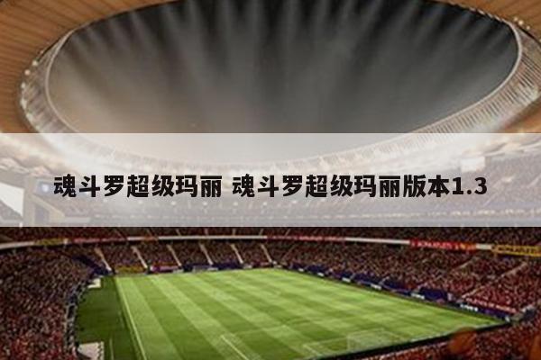 魂斗罗超级玛丽 魂斗罗超级玛丽版本1.3