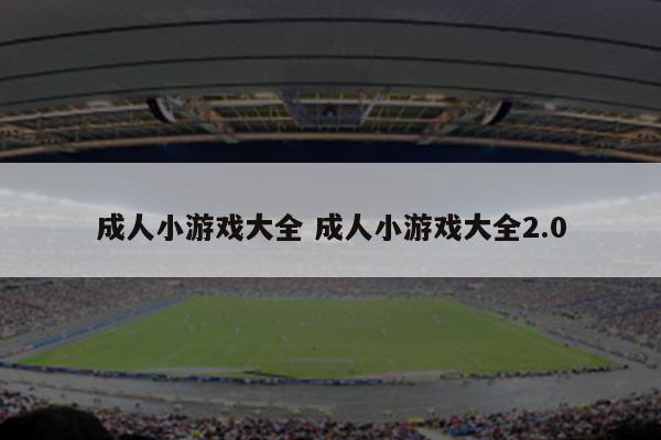 成人小游戏大全 成人小游戏大全2.0